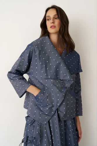 Kalydon Ceket - Lacivert - 4