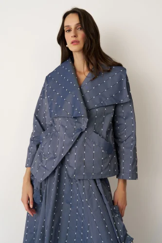 Kalydon Ceket - Lacivert - 5