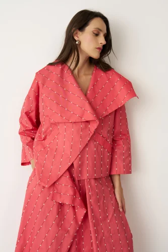 Kalydon Ceket - Turuncu - 5