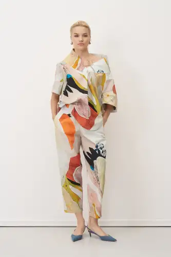 Kalymnos Bluz - Desenli - BIZE (1)