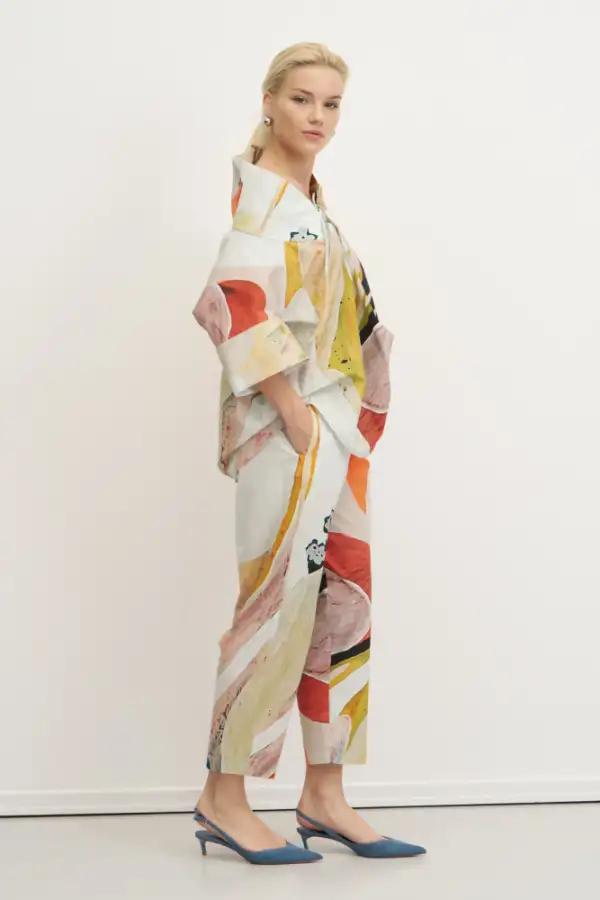 Kalymnos Pantolon - Desenli - 3