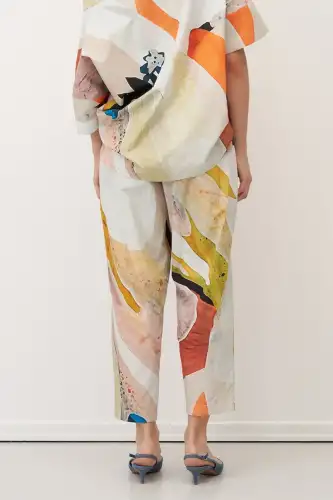 Kalymnos Pantolon - Desenli - 4