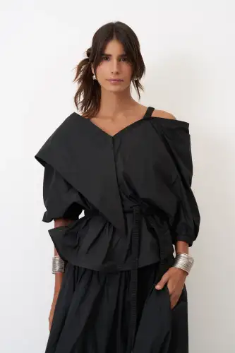 Kampi Bluz- Siyah - 1