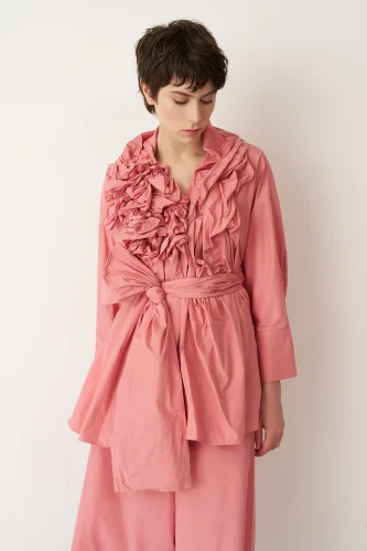 Kampi Ceket - Pembe - 4