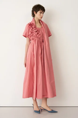 Kampi Elbise - Şeftali - 1