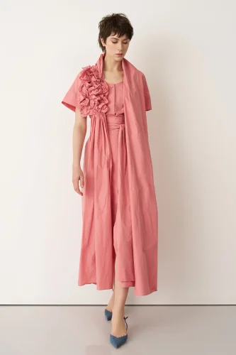 Kampi Elbise - Şeftali - BIZE (1)