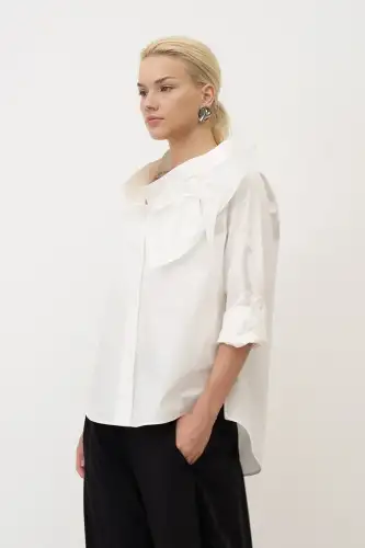 Kato Gömlek - Beyaz - 3