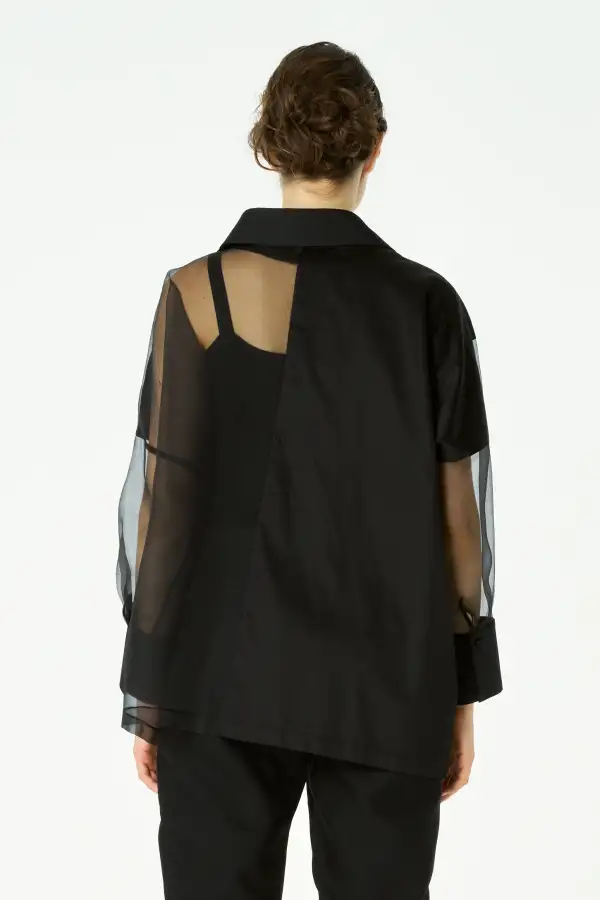 Kaus Gömlek - Siyah - 5