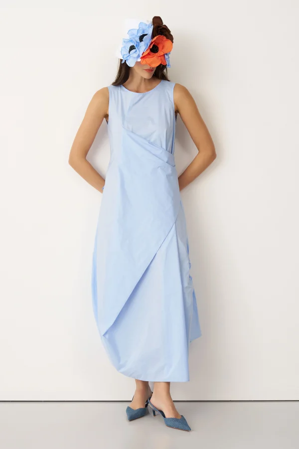 Kimo Elbise - Mavi - 1