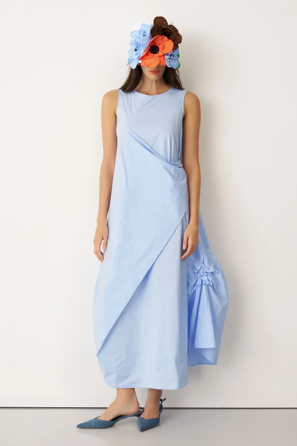 Kimo Elbise - Mavi - 2