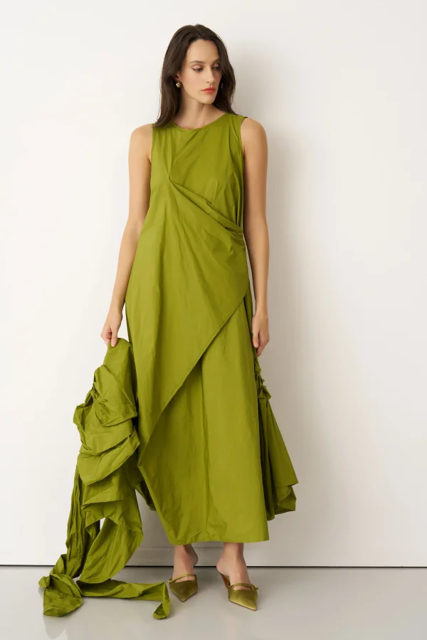 Kimo Elbise - Yeşil - 2