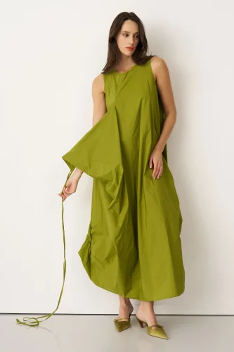 Kimo Elbise - Yeşil - 3