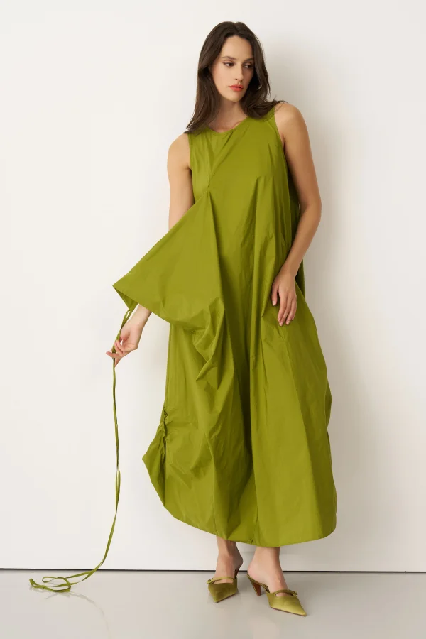 Kimo Elbise - Yeşil - 3