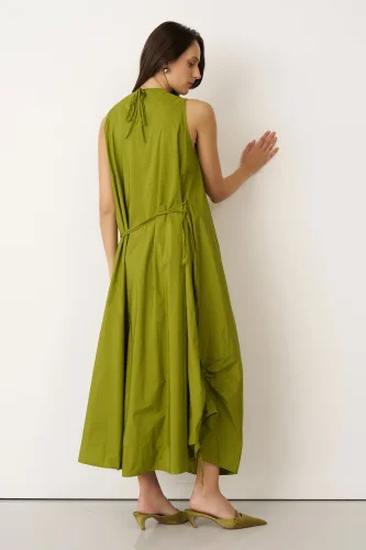 Kimo Elbise - Yeşil - 5