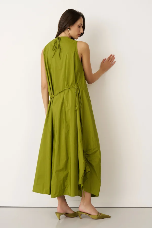 Kimo Elbise - Yeşil - 5