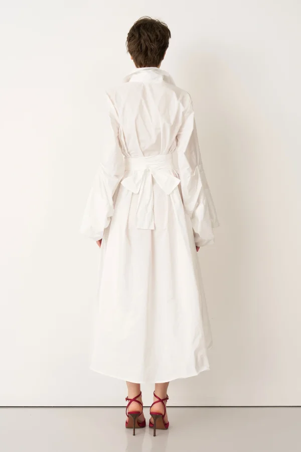 Kimolos Elbise - Beyaz - 4