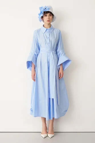 Kimolos Elbise - Mavi - BIZE (1)