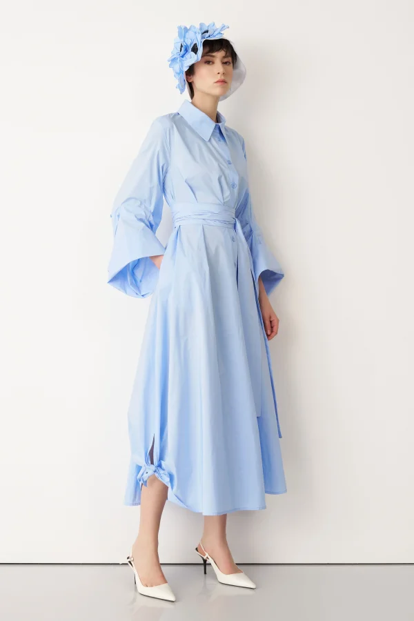 Kimolos Elbise - Mavi - 5