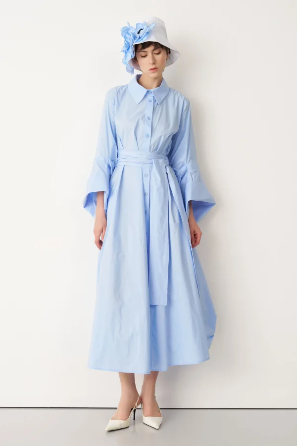 Kimolos Elbise - Mavi - 6