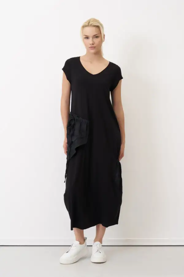 Kokkino Elbise - Siyah - 4