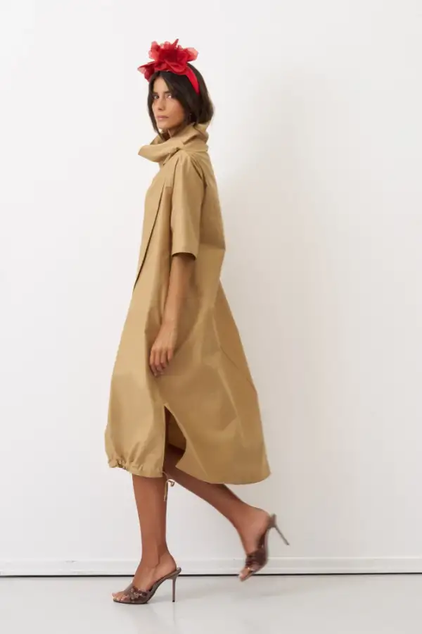 Koufi Elbise - Kahverengi - 3