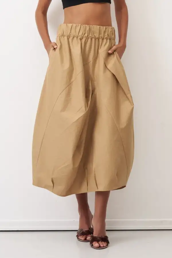 Koufi Etek - Kahverengi - 2