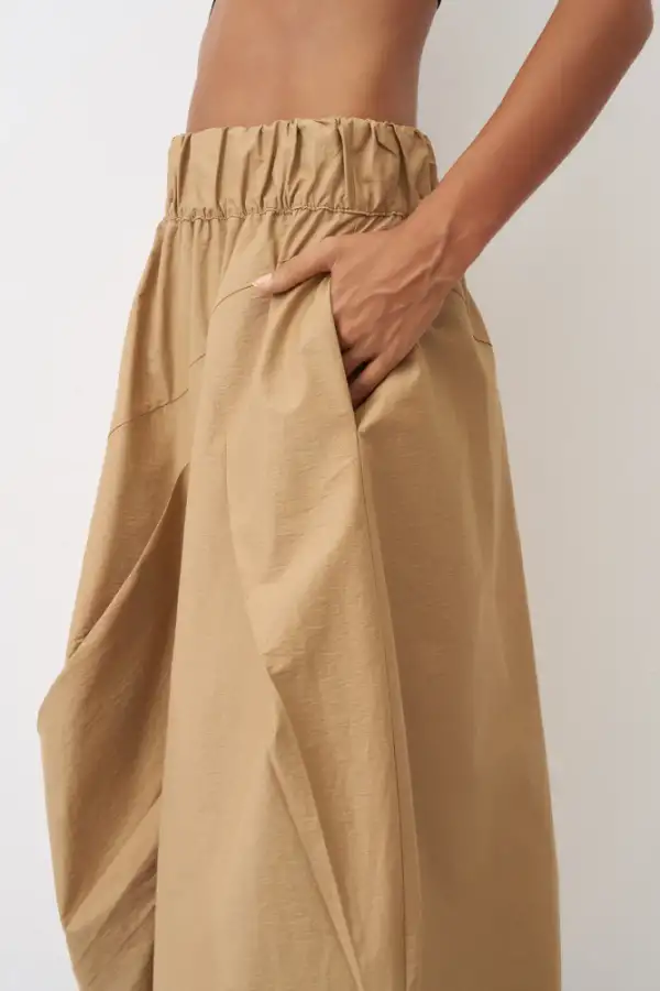 Koufi Etek - Kahverengi - 3