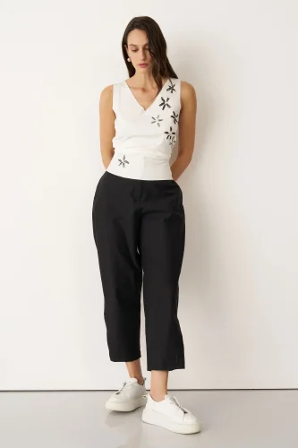 Koufi Pantolon - Siyah - 4