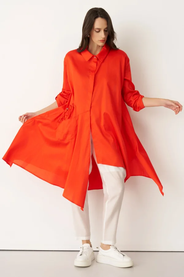 Kythera Tunik - Kırmızı - 3