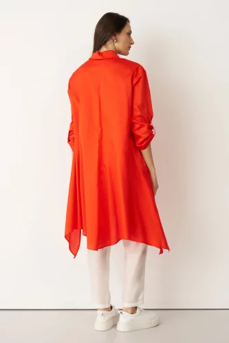 Kythera Tunik - Kırmızı - 4