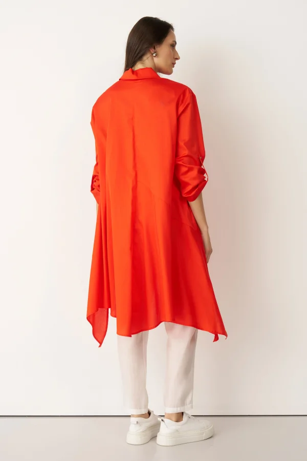 Kythera Tunik - Kırmızı - 4