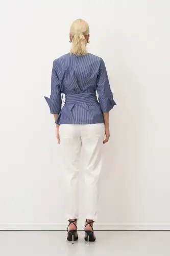 Lazareto Bluz - İndigo - 5