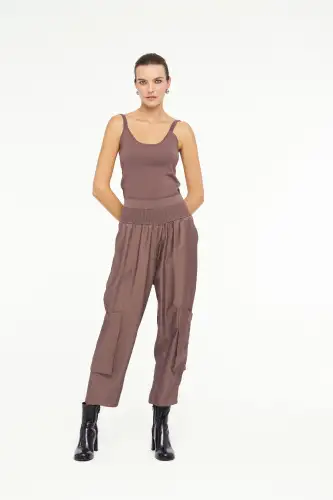 Leo Pantolon - Kahverengi 