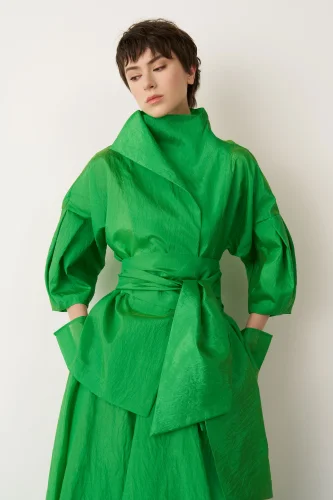 Leros Ceket - Koyu Yeşil 