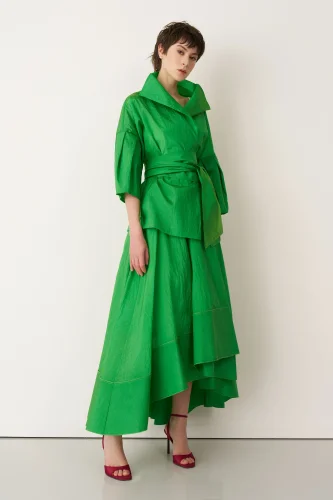 Leros Ceket - Koyu Yeşil - BIZE (1)