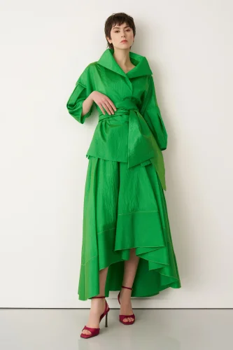 Leros Ceket - Koyu Yeşil - 3