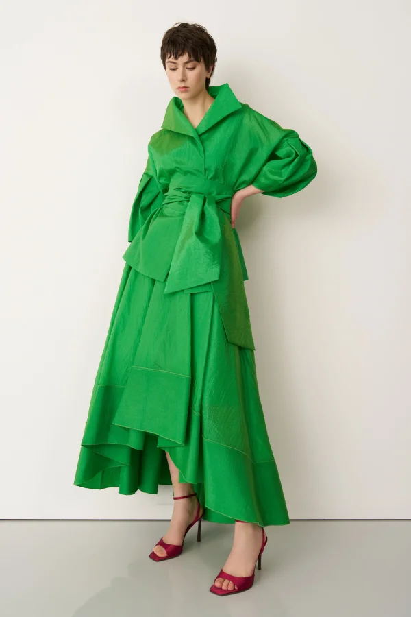 Leros Ceket - Koyu Yeşil - 4