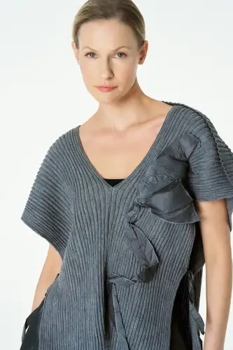 Libra Süveter - Gri 