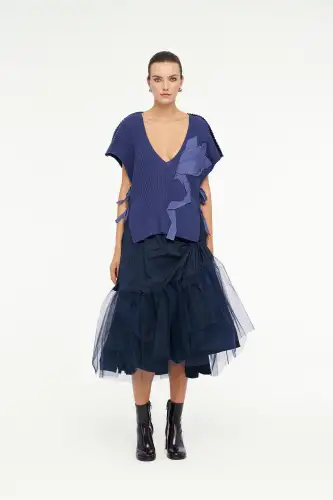 Libra Süveter - İndigo - BIZE (1)