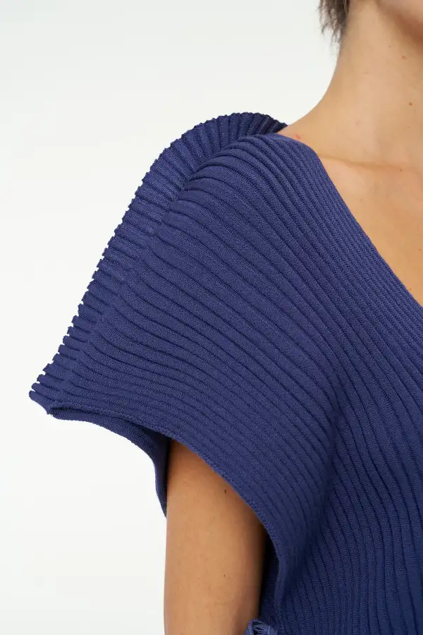 Libra Süveter - İndigo - 5