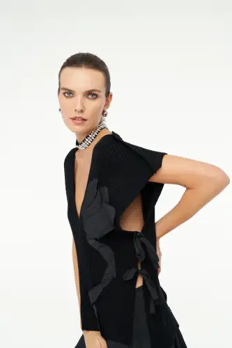 Libra Süveter - Siyah - 8