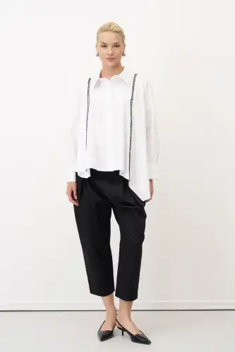 Ligia Gömlek - Beyaz - 3