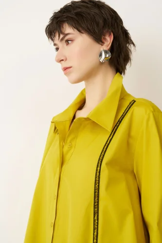 Ligia Gömlek - Sarı - 4