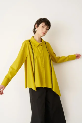 Ligia Gömlek - Sarı - BIZE (1)