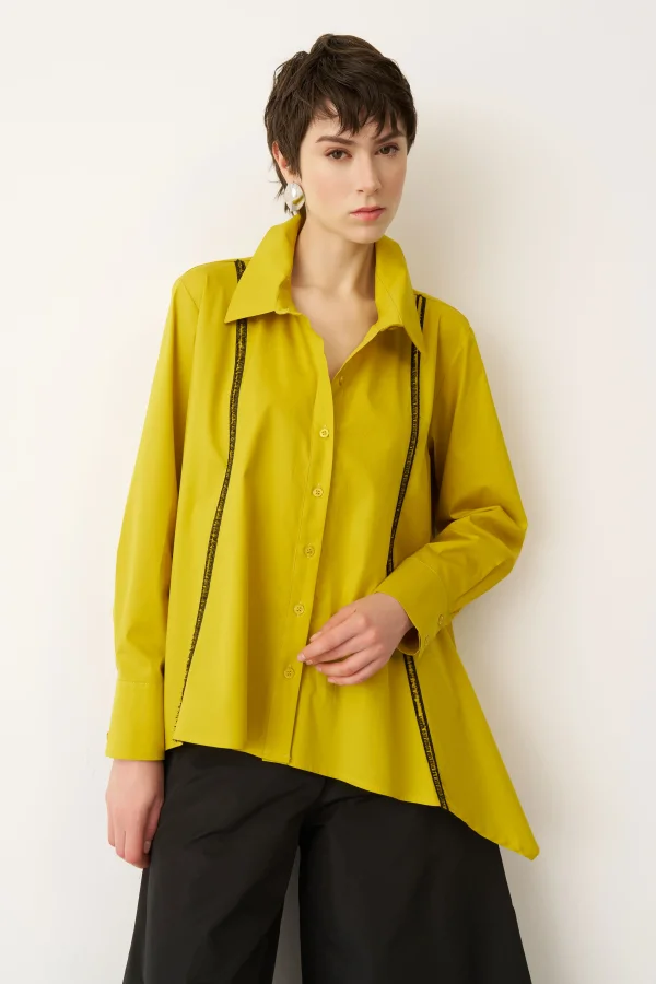 Ligia Gömlek - Sarı - 1