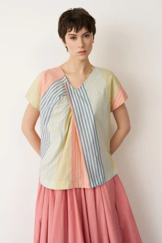 Limonari Bluz - Çok Renkli - 1