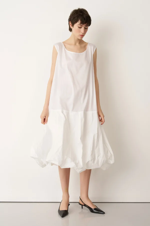 Megalo Elbise - Beyaz - 2