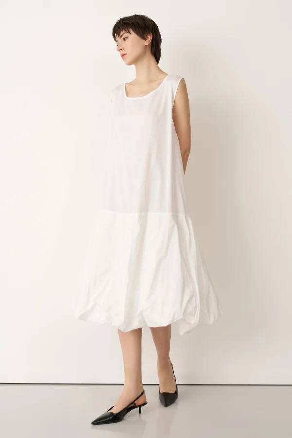 Megalo Elbise - Beyaz - 4