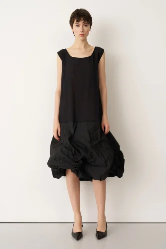 Megalo Elbise - Siyah 