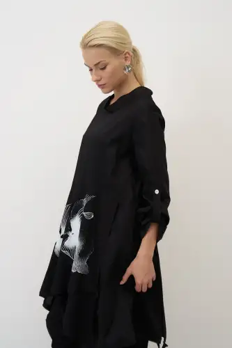 Megalo Tunik - Siyah - 3